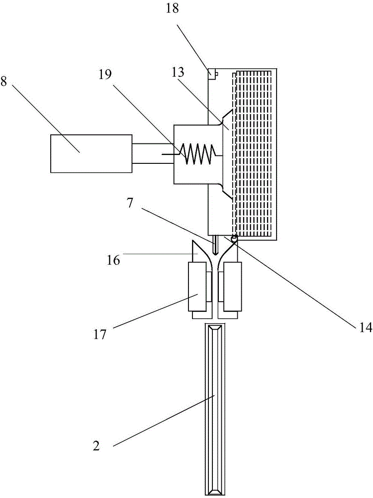 Automatic letter sorting mechanism