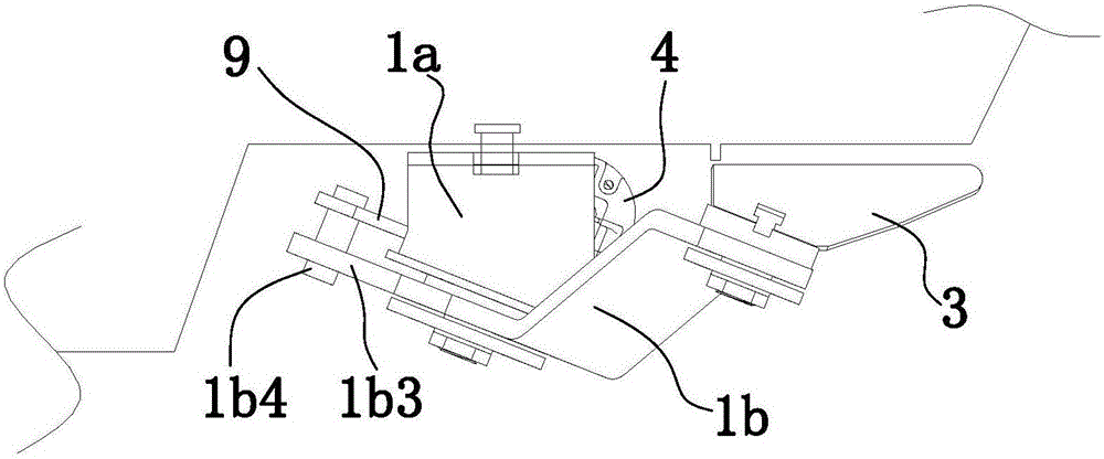 Automobile swing-arm type electric pedal