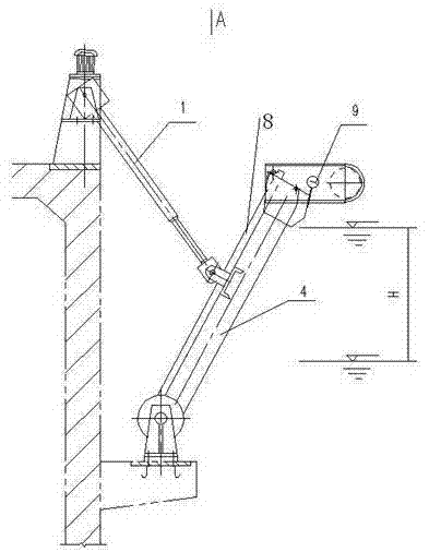 Rotary constant-speed water decanter