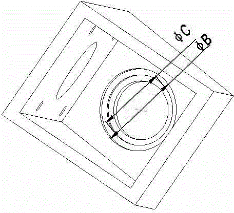 Method for achieving multi-station measurement element calculation through coordinate measuring machine