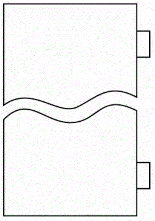 Simulated major salivary gland model device and preparation method thereof