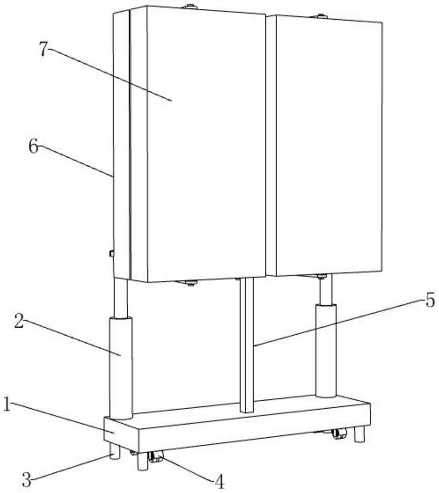 Automatic adjustment display screen