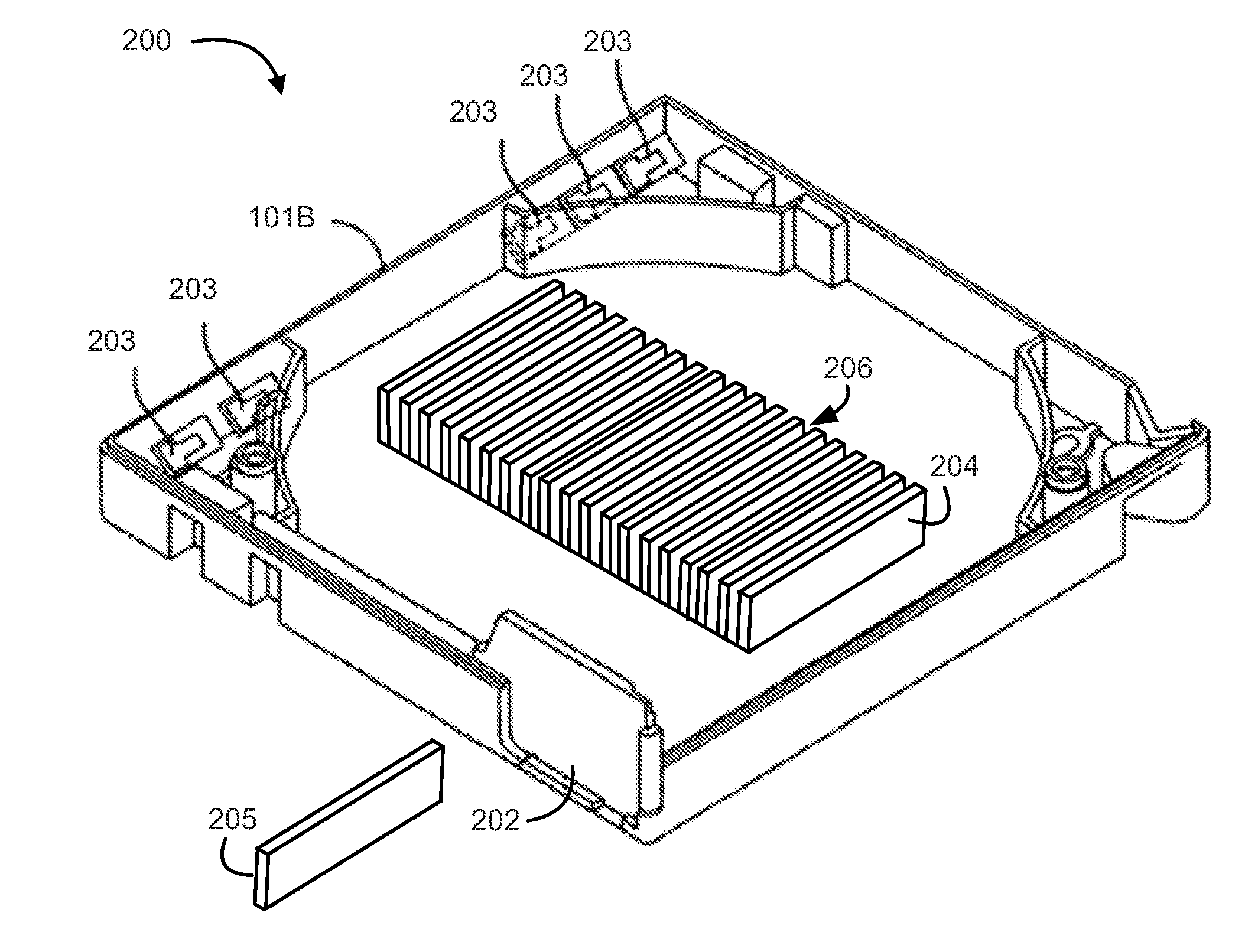 Cartridge for storing biosample plates and use in automated data storage systems