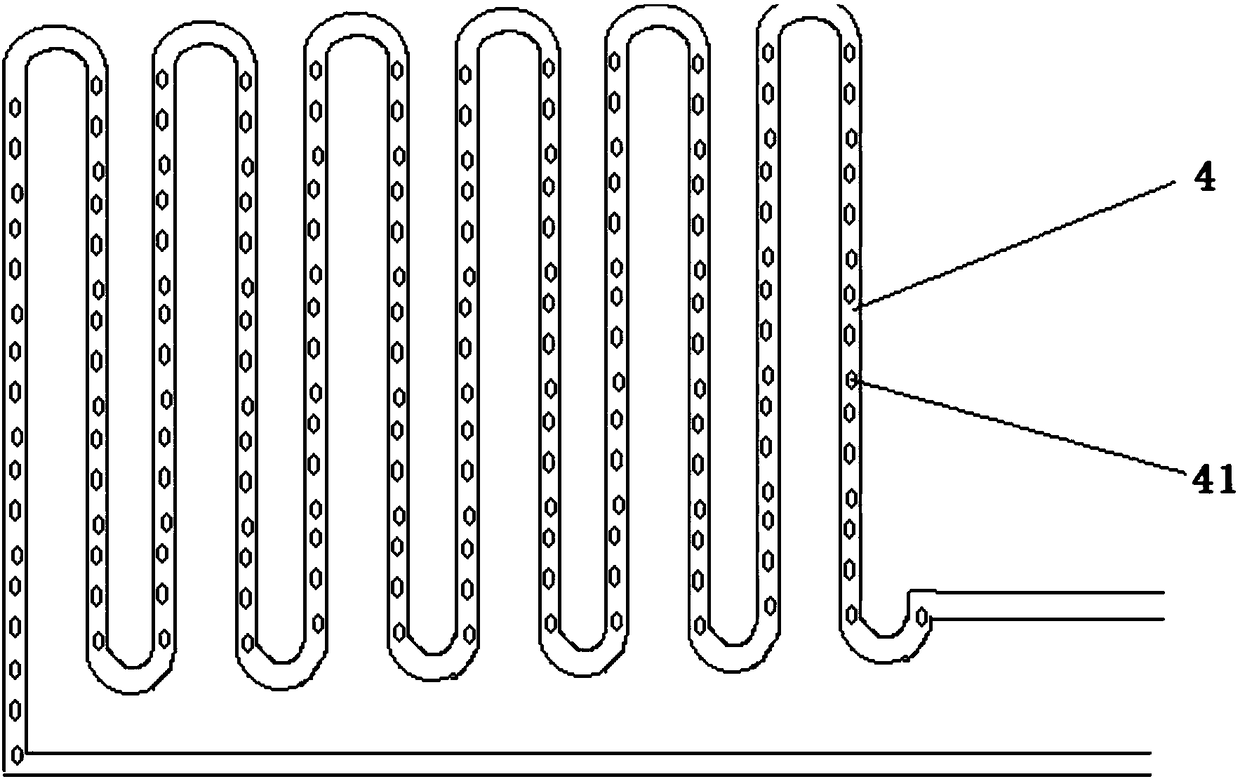 Water-saving irrigation system for garden landscape