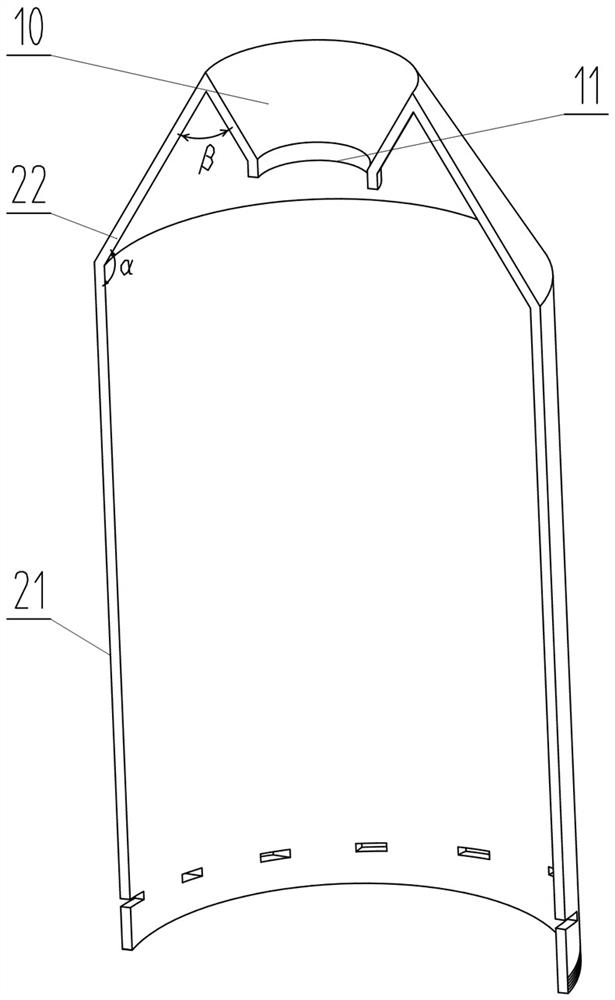 Wasp trapping device