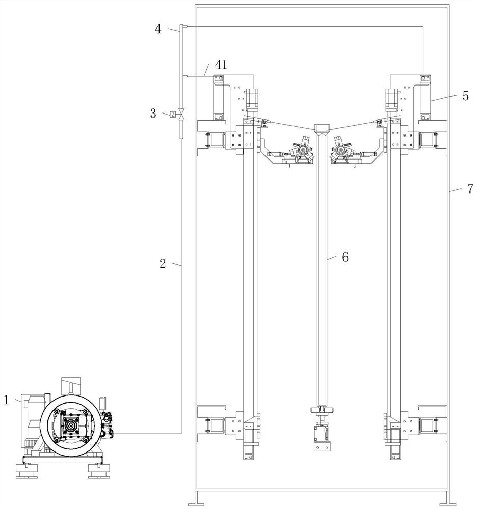 Sintered plate repairing ultrahigh-pressure cleaning system