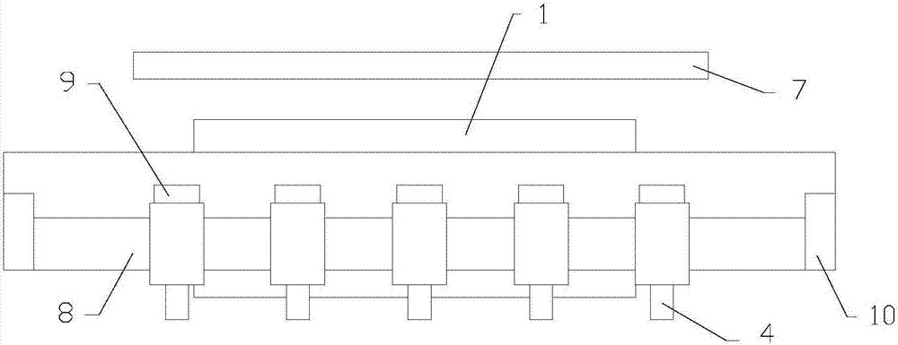 Bent tube frock clamp