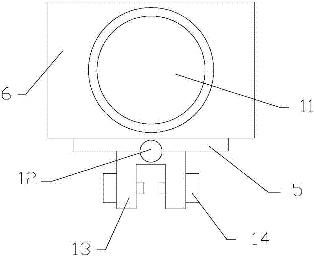 Bent tube frock clamp