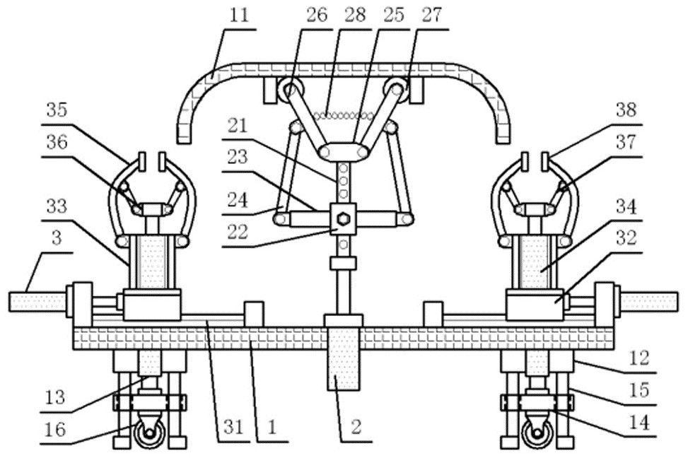 Tooling for processing intelligent carbon skateboard with multi-point limit clamping and its application method