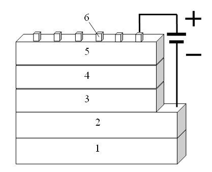 Organic small molecule solar cell with inversion structure