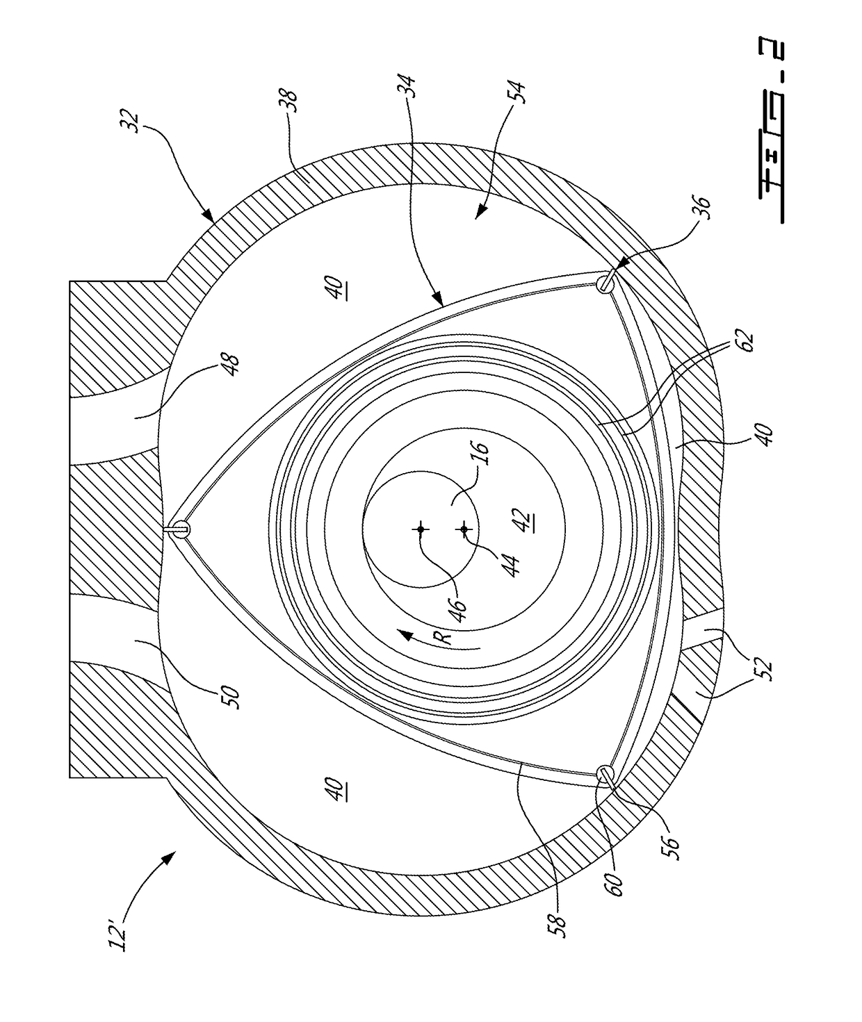 Compound engine assembly with cantilevered compressor and turbine