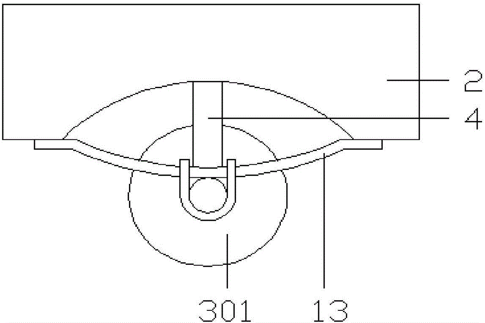 Energy-saving forklift with gravity center capable of being adjusted