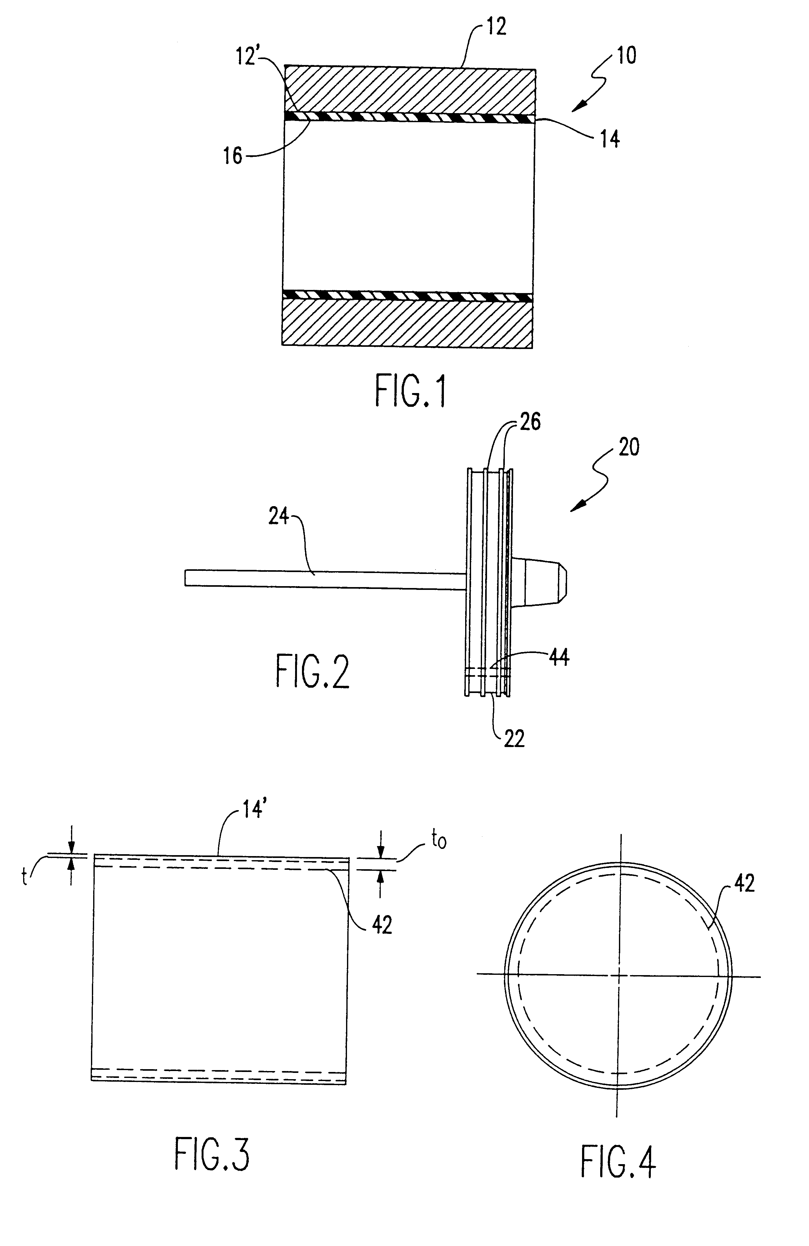 Power cylinder non-metallic liner seal assembly