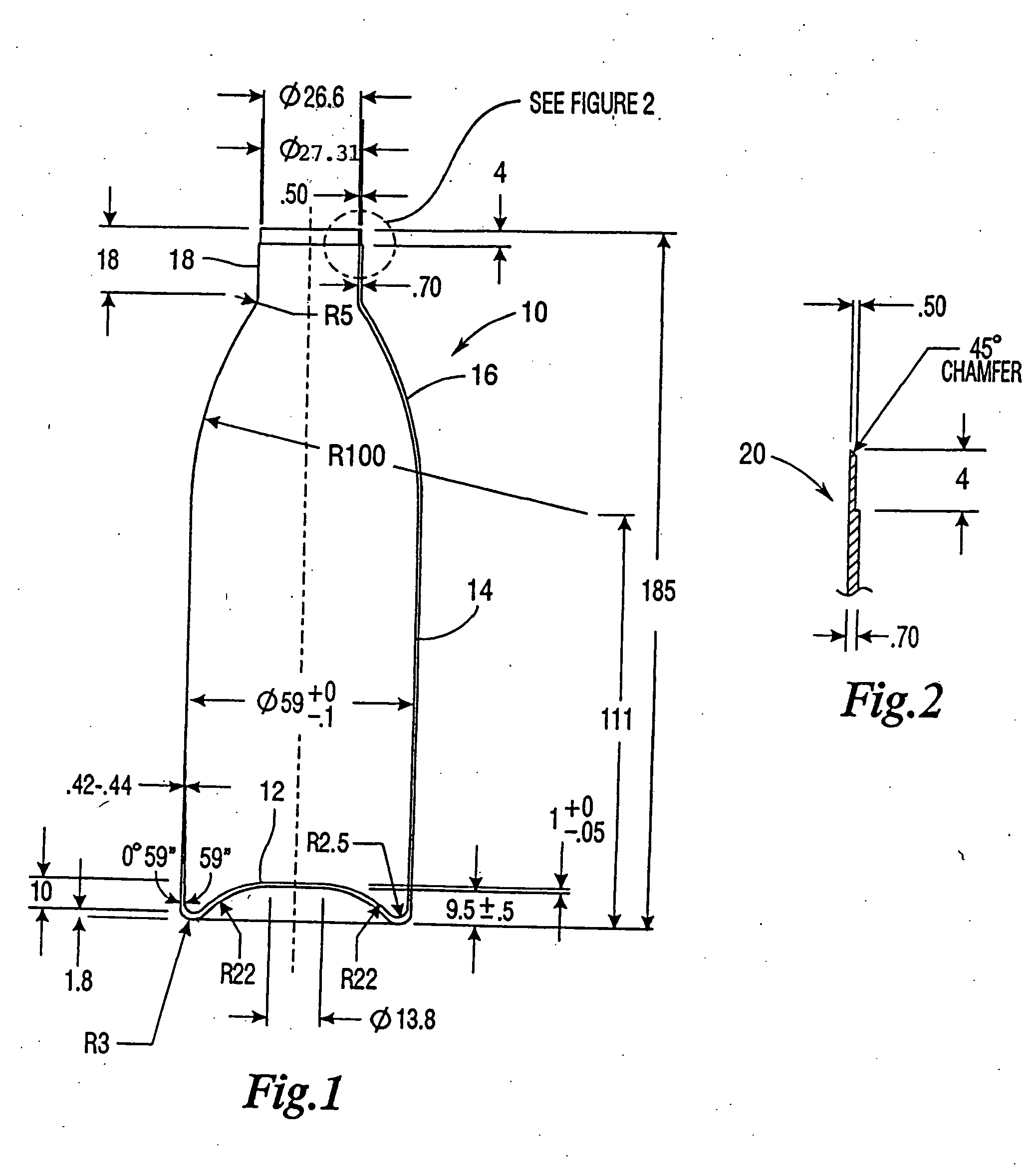 Method of manufacturing an aluminum receptacle with threaded outsert