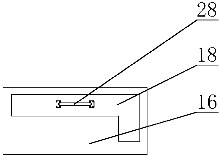 Gluing device for accountant