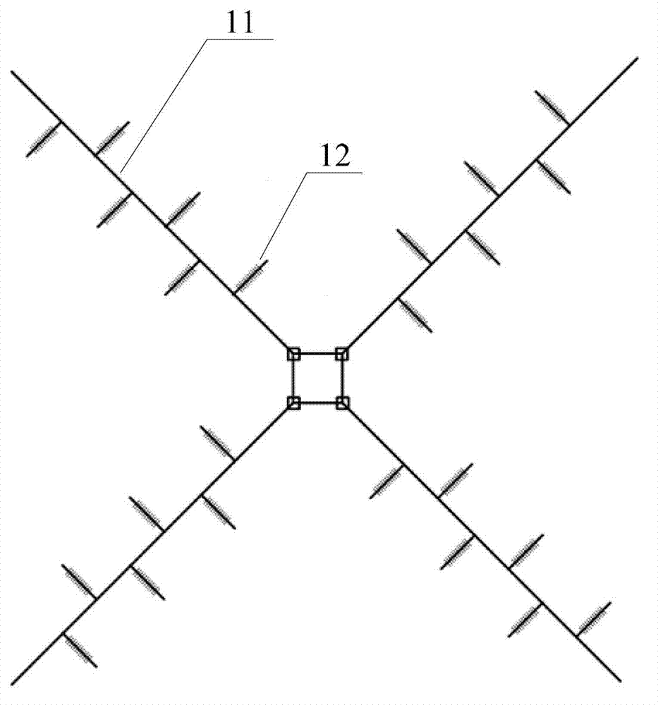 Device and method for reducing impulse grounding impedance value