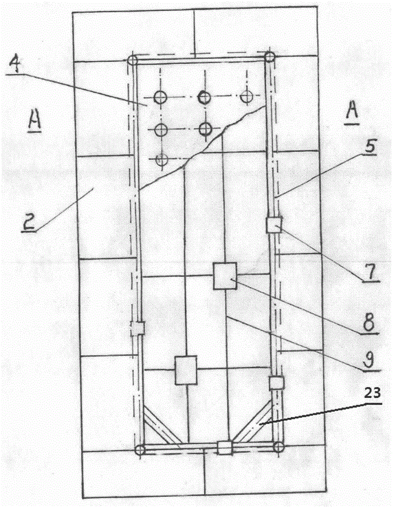 Floating removable natural swimming pool and construction installation method thereof