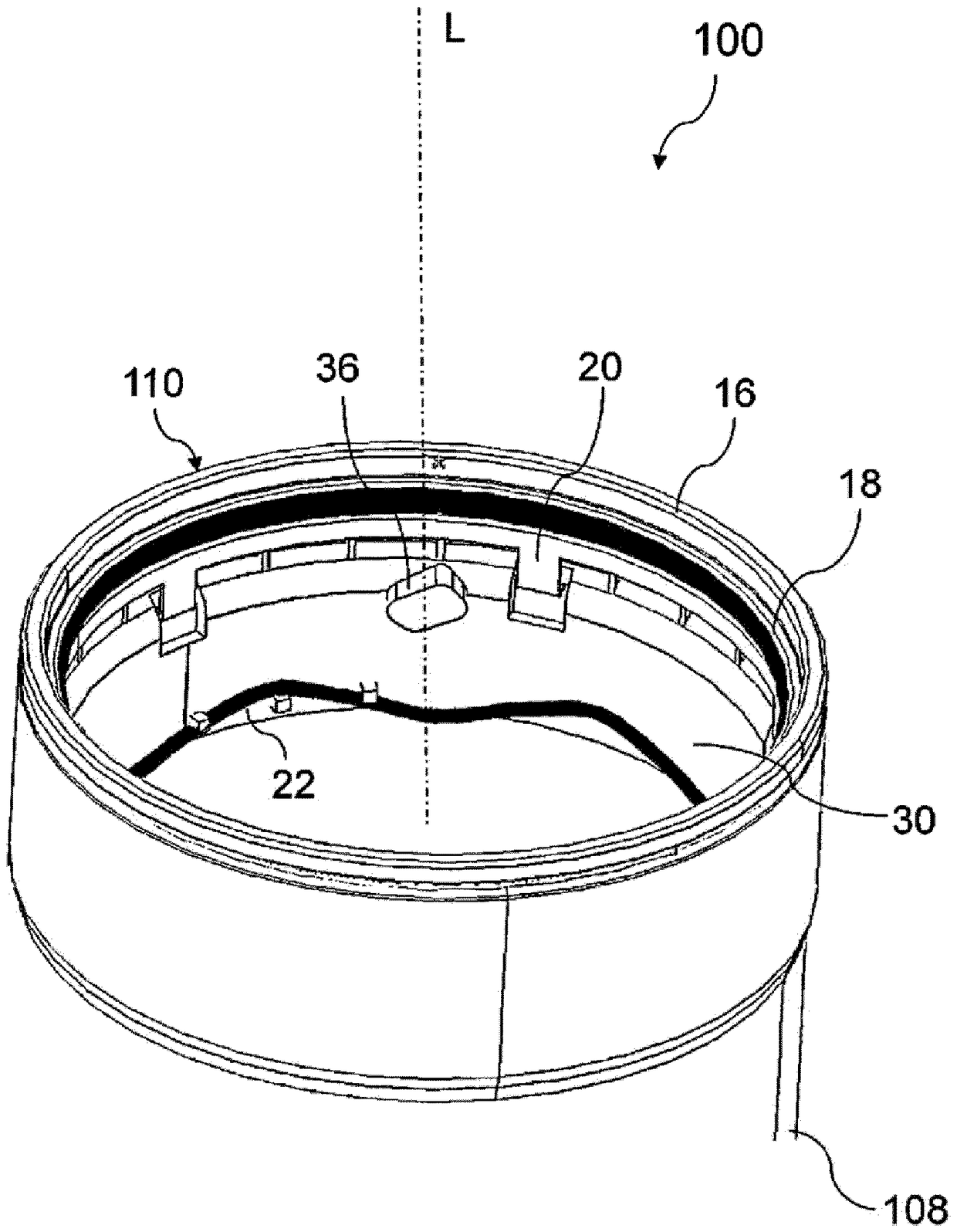 Filter system with coupling