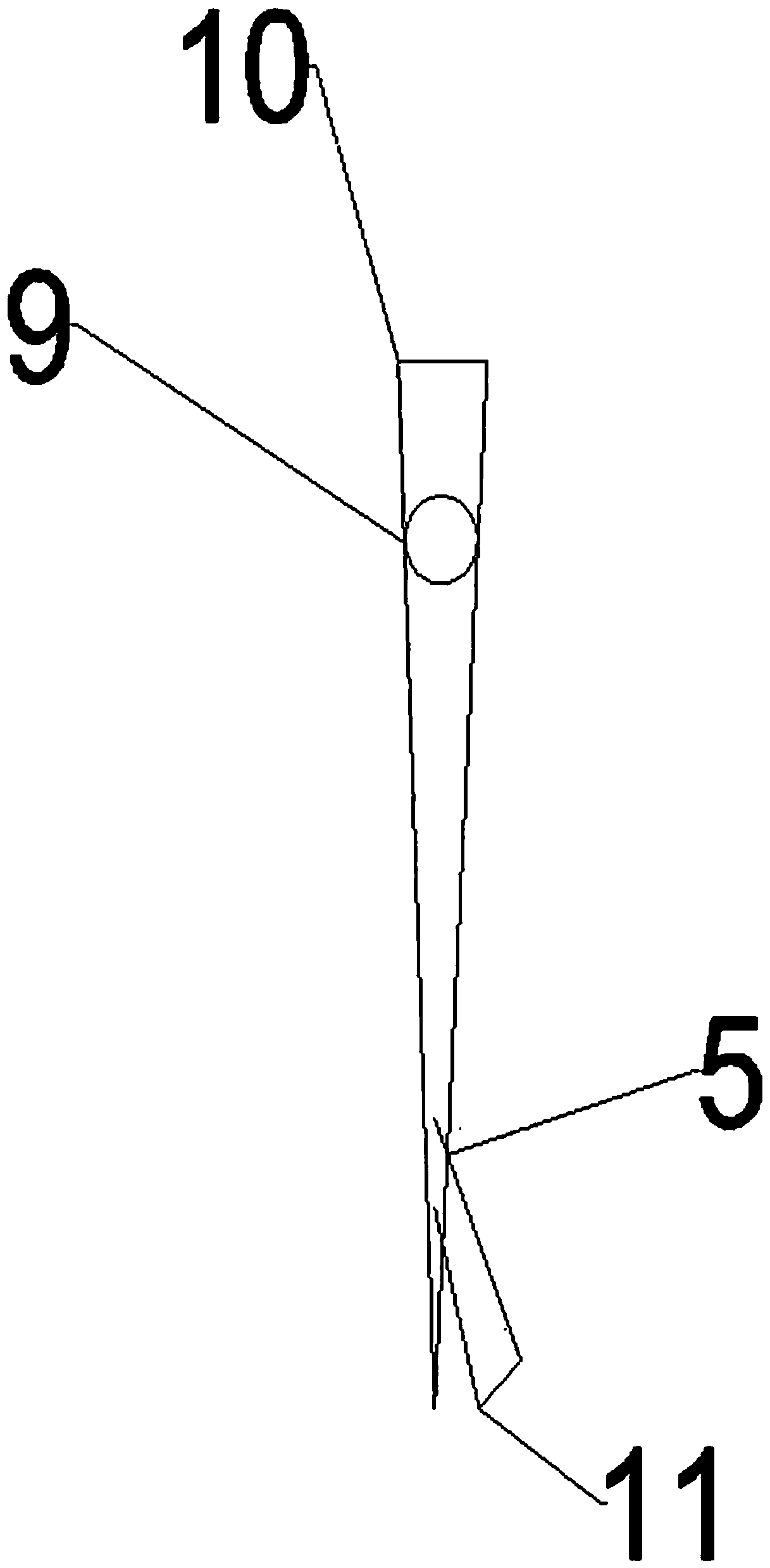 Intelligent stirring-smashing-type sewer dredging device