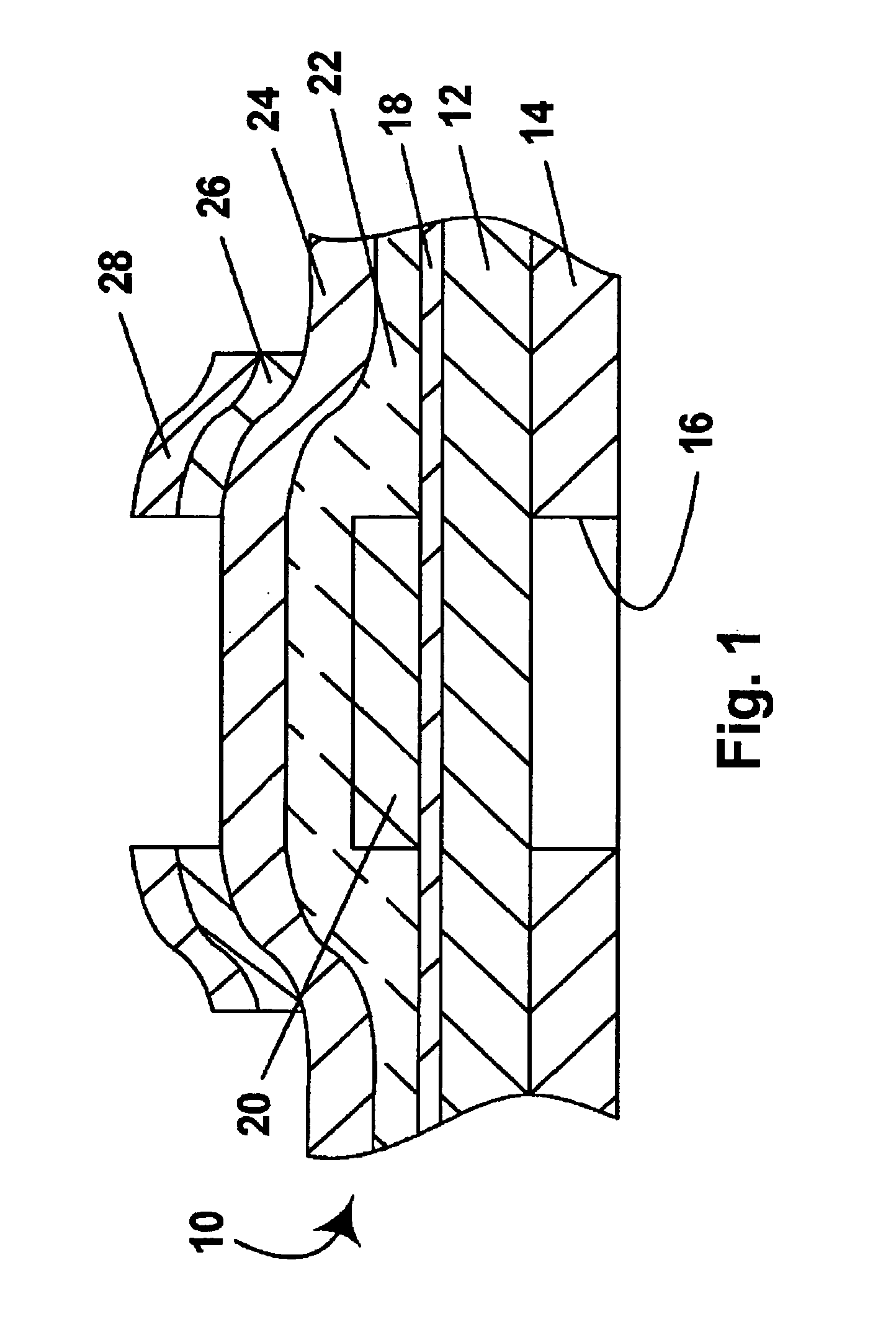 Process for fabricating thin film transistors