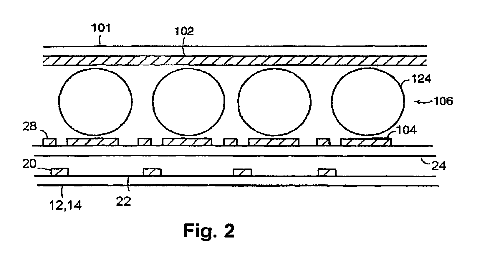 Process for fabricating thin film transistors