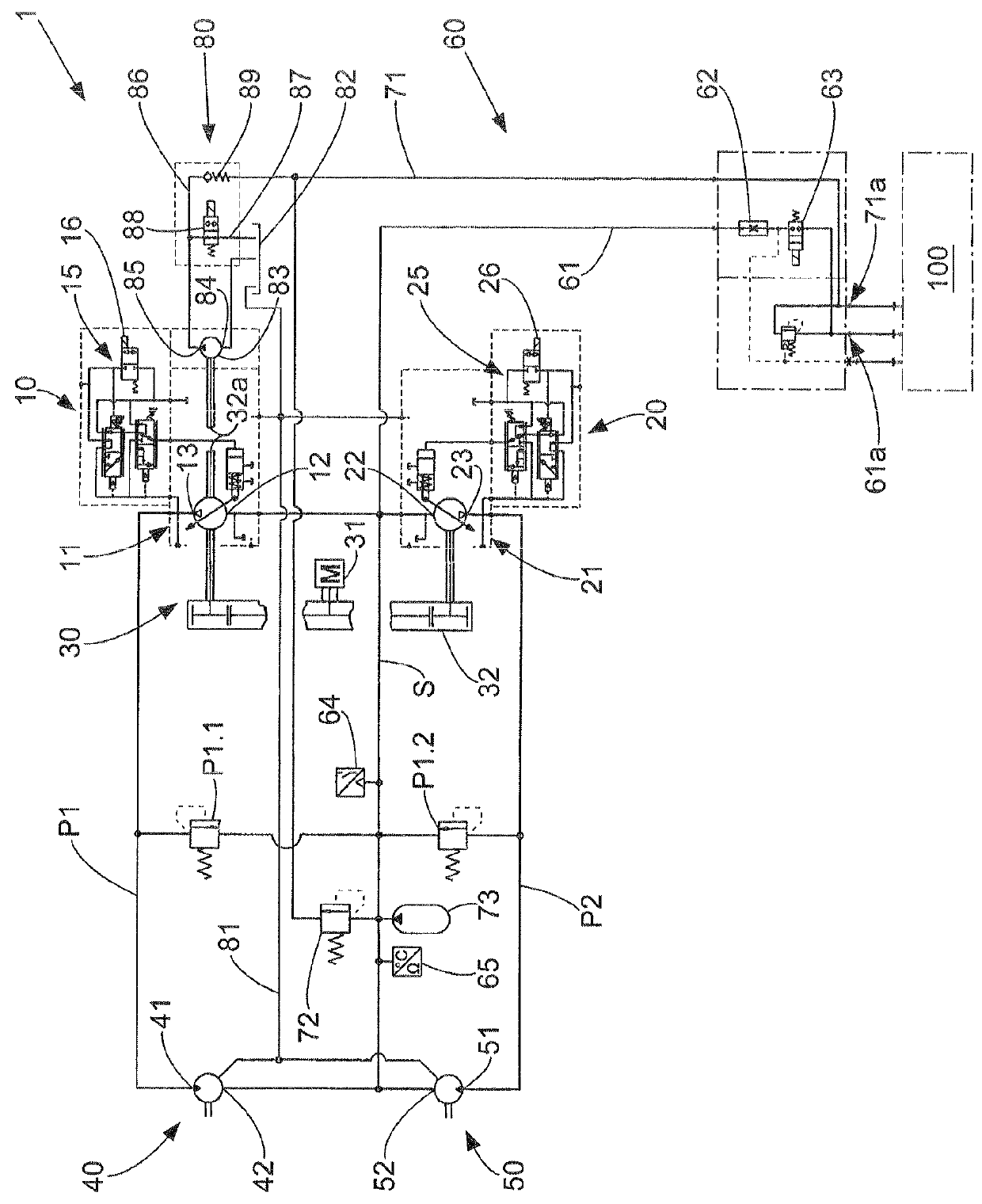 Auxiliary device for an agricultural working machine