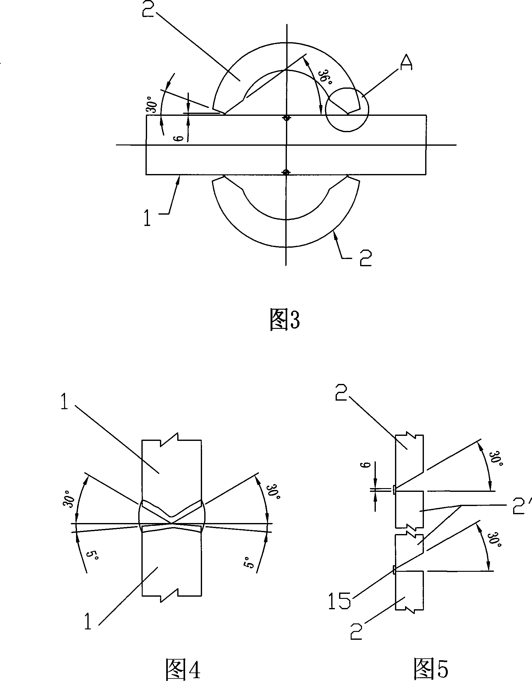 Construction welding method for main chord pipe inside platform legs