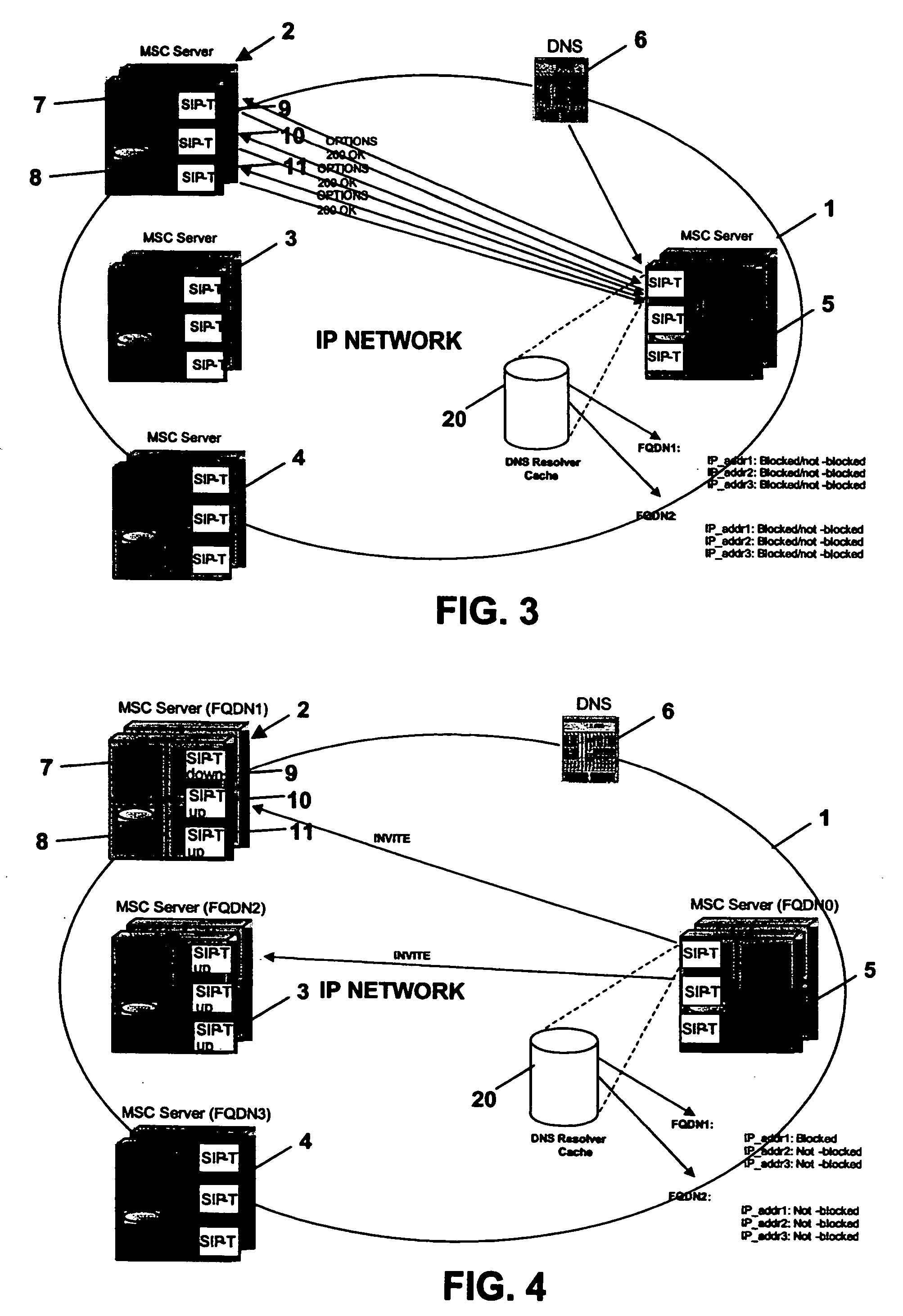 Communication method, network element, and system including at least two network elements each having at least one endpoint for transmitting or receiving traffic information