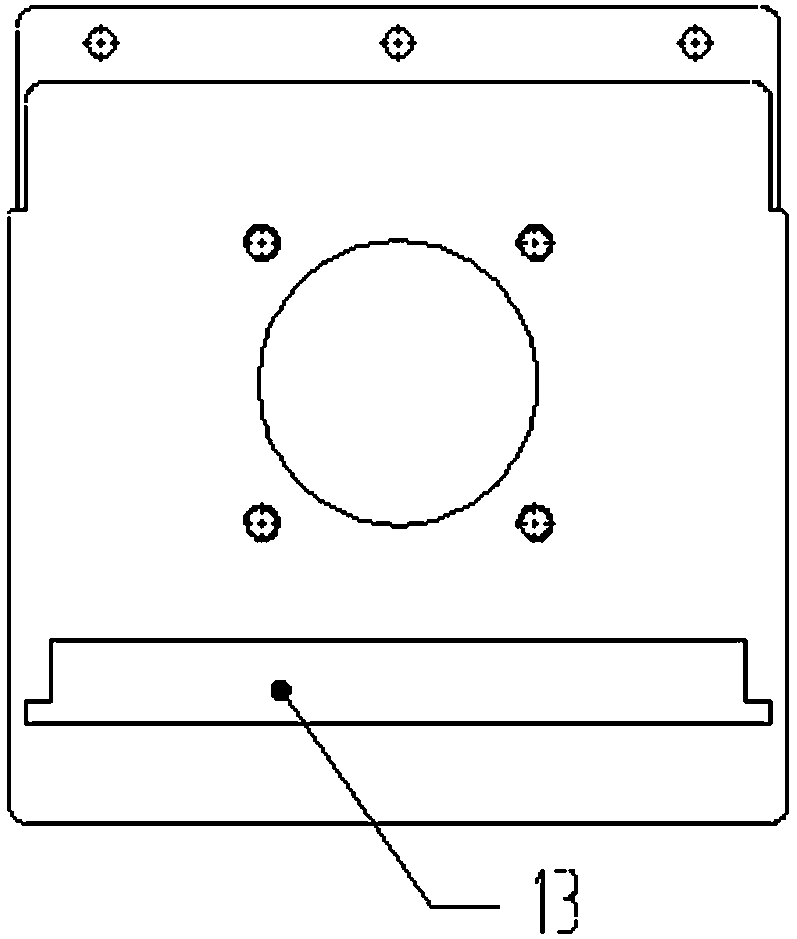 A double-seal discharge door mechanism of a road maintenance vehicle