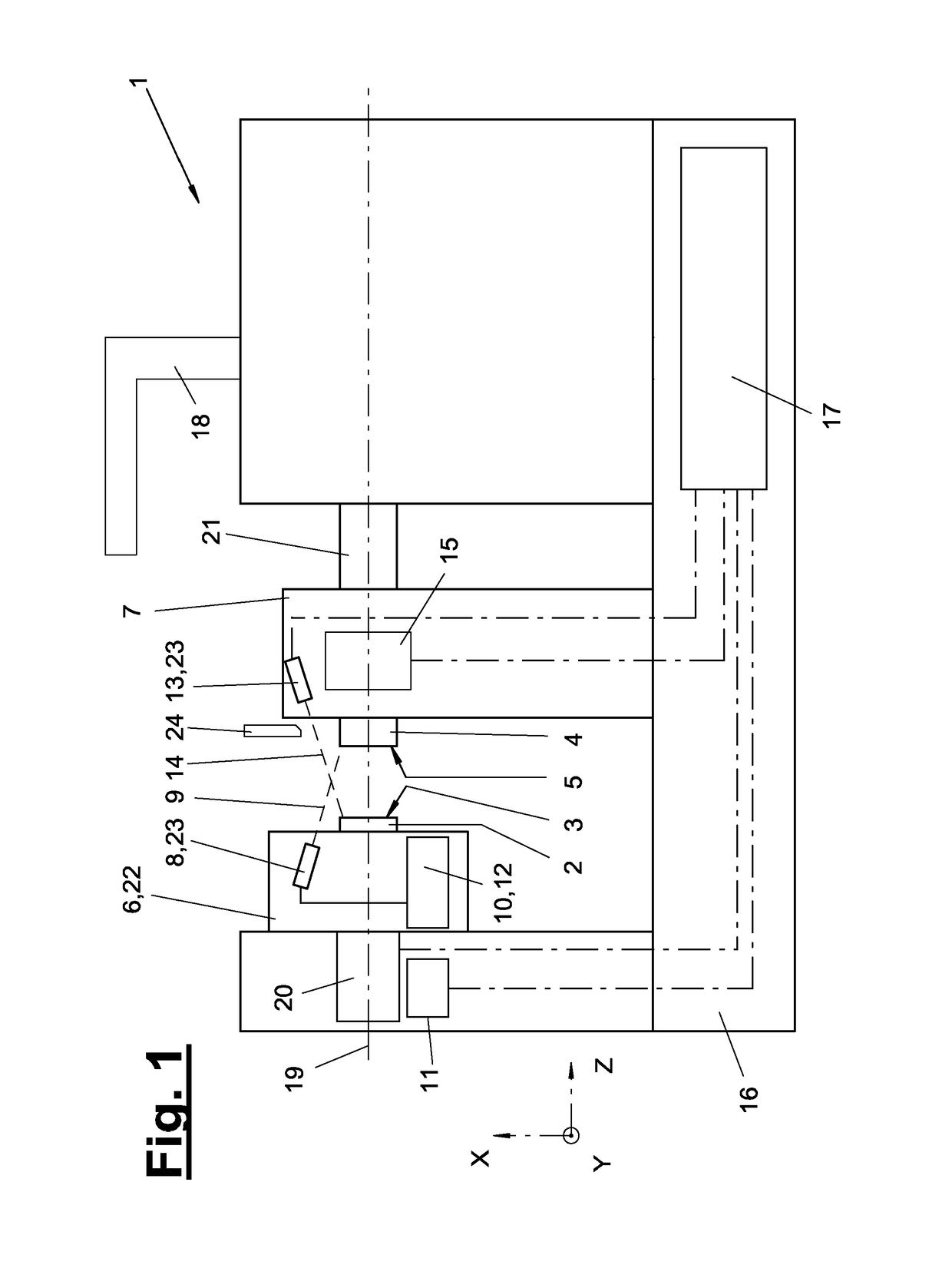 Pressure welding device with a measuring device, measuring in a contactless manner, for detecting the surface quality, the true running and/or the axial runout in a front welding area