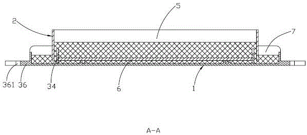 Increased safety glue filling drive box and lamps using the increased safety glue filling drive box