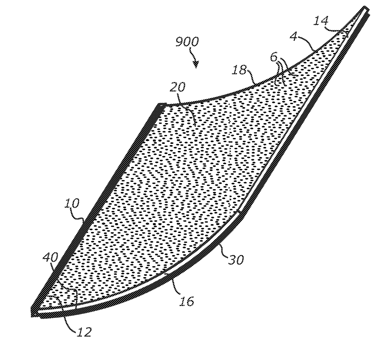 Shaped light guide illumination devices