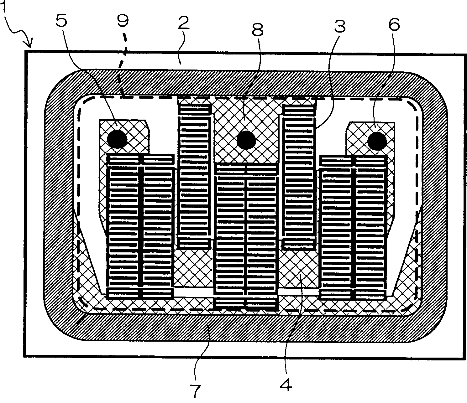 Surface acoustic wave device, surface acoustic wave apparatus, and communications equipment