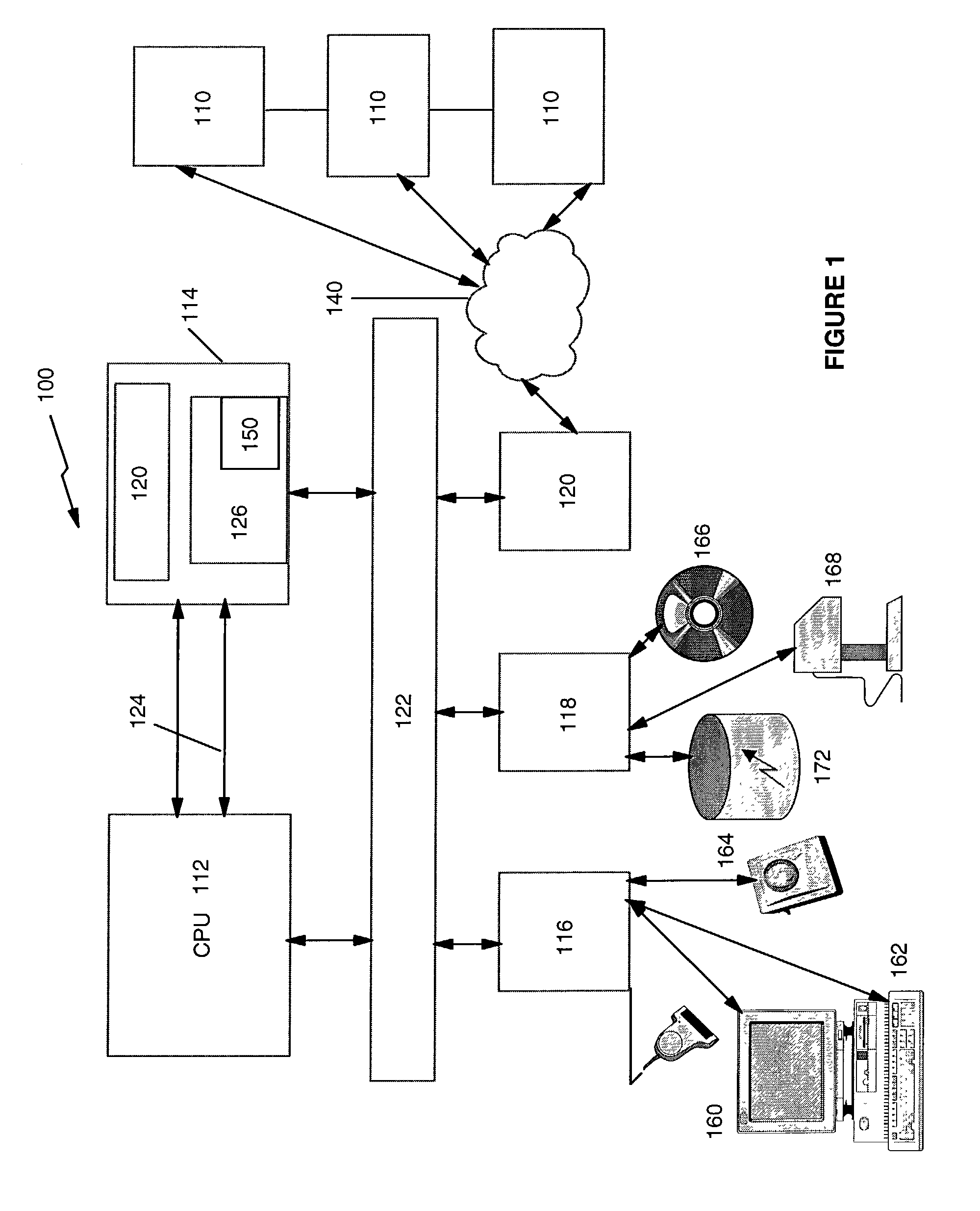 Transferring data and storing metadata across a network