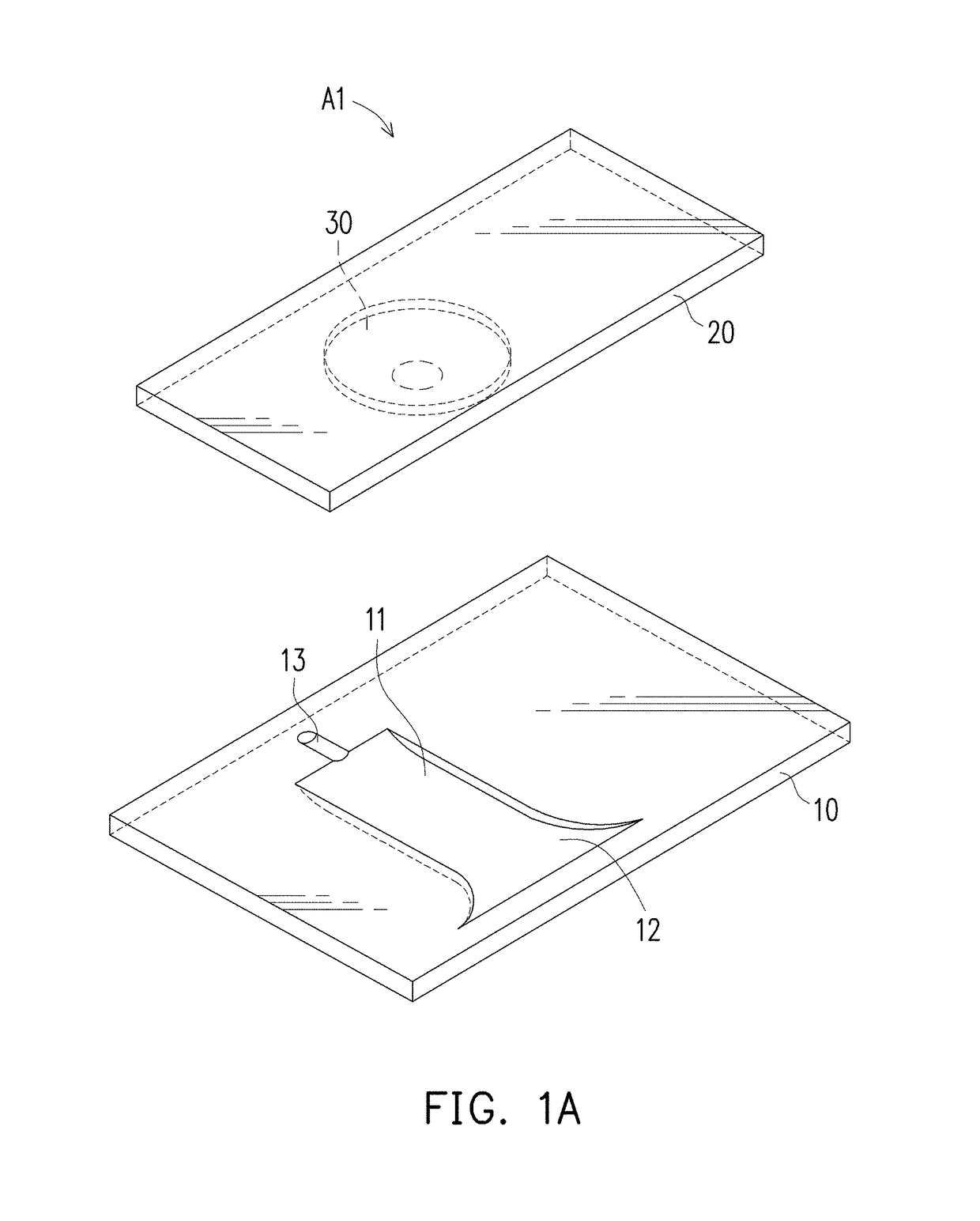 Testing equipment with magnifying function