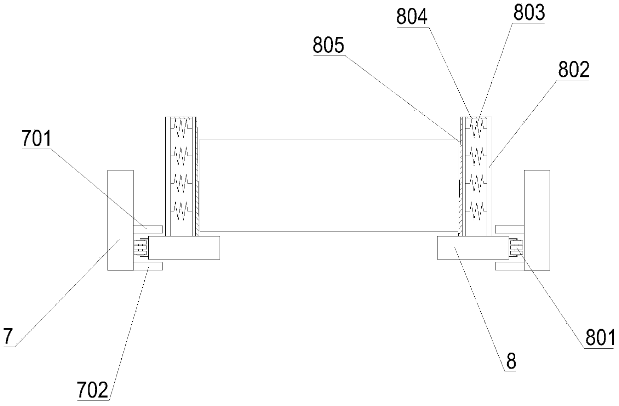 Efficient polishing device for high-speed steel