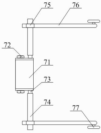 Intelligent chemical coating spraying device