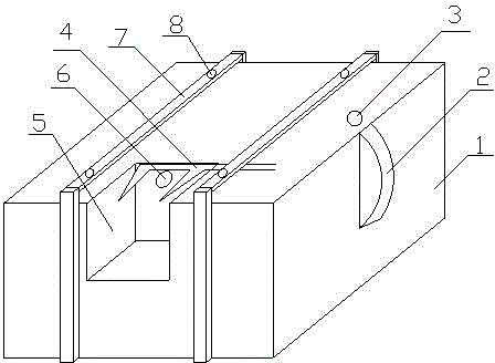 Method for shearing LED pins of plug-in LED light bar plate