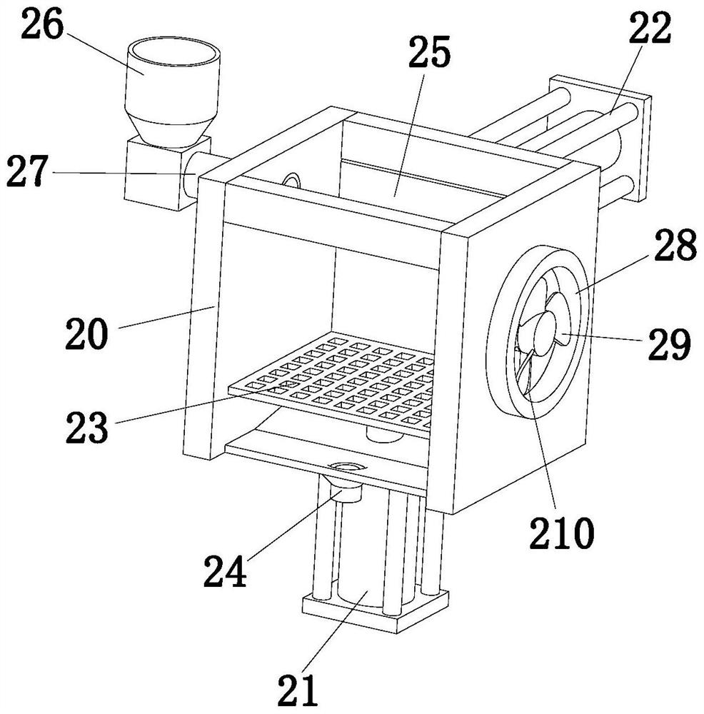 Medical waste wood stick treatment device for department of stomatology