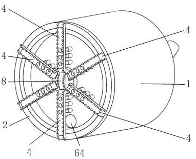 Municipal pipe jacking structure and construction method thereof