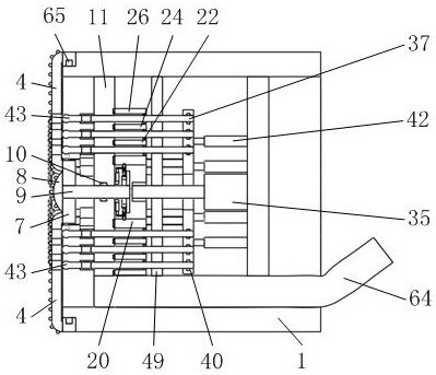 Municipal pipe jacking structure and construction method thereof