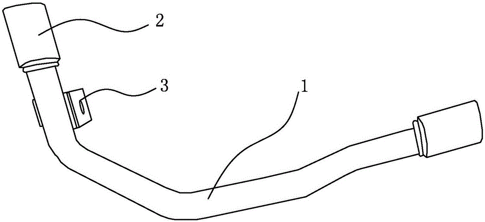 Surface treatment process for cooling water pipe joint assembly