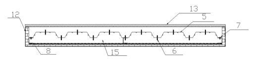 Novel solar air heat collector device with permeable trapezoid structure