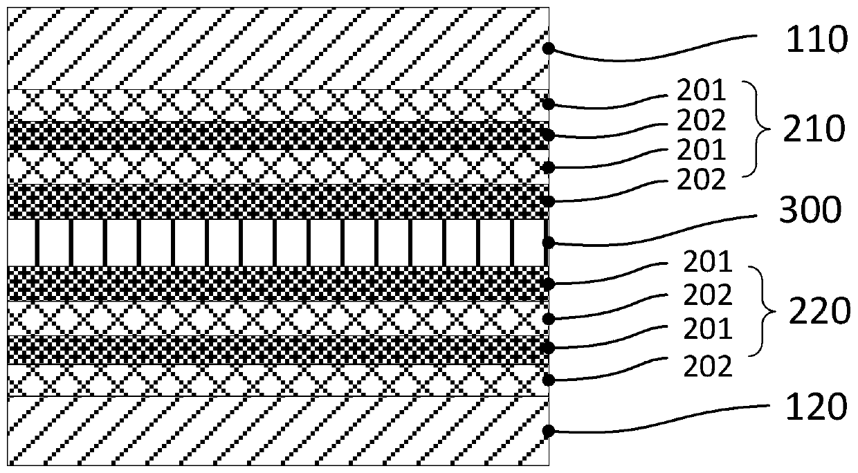 Polyester tangential belt with long service life, and manufacturing method thereof