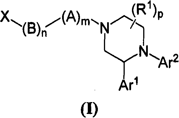 Substituted piperazines as cb1 antagonists