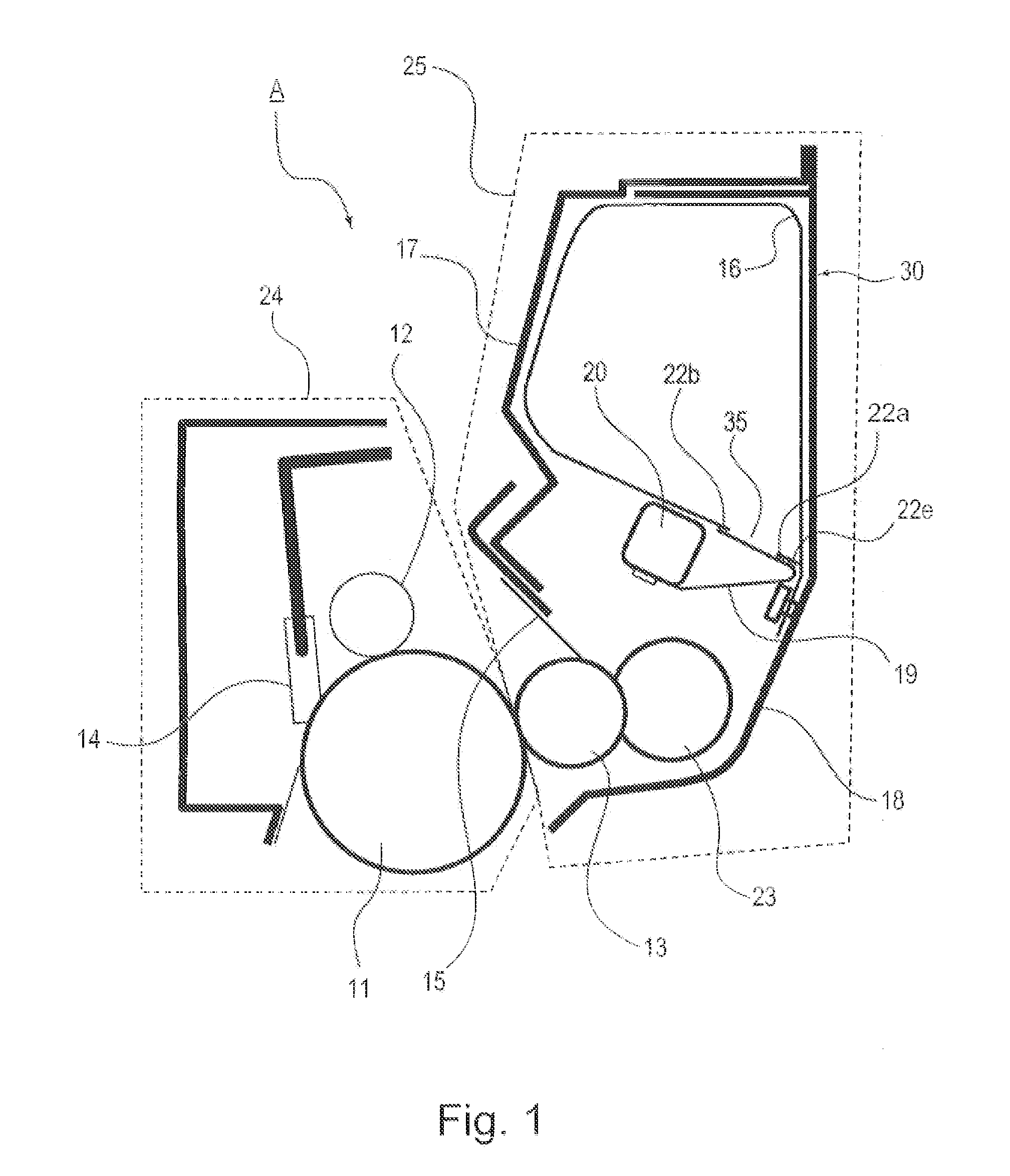 Developer accommodating unit, process cartridge and electrophotographic image forming apparatus