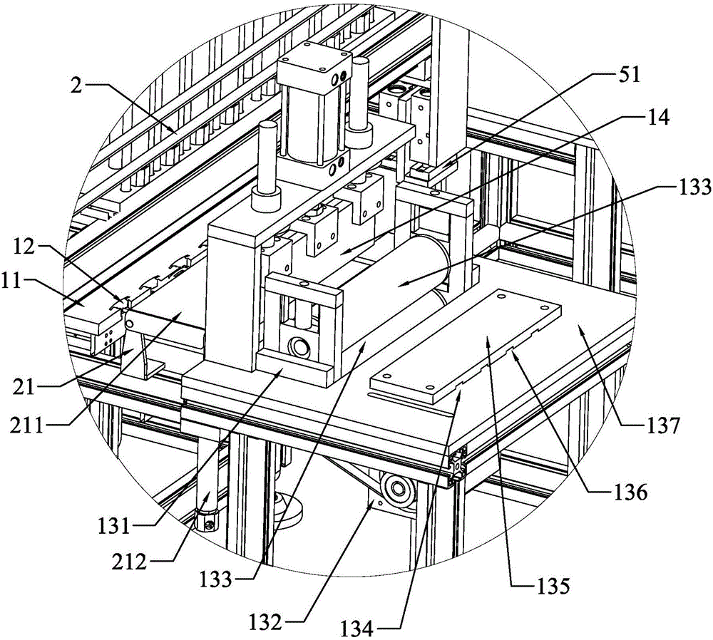 Automatic buckle-belt-passing machine