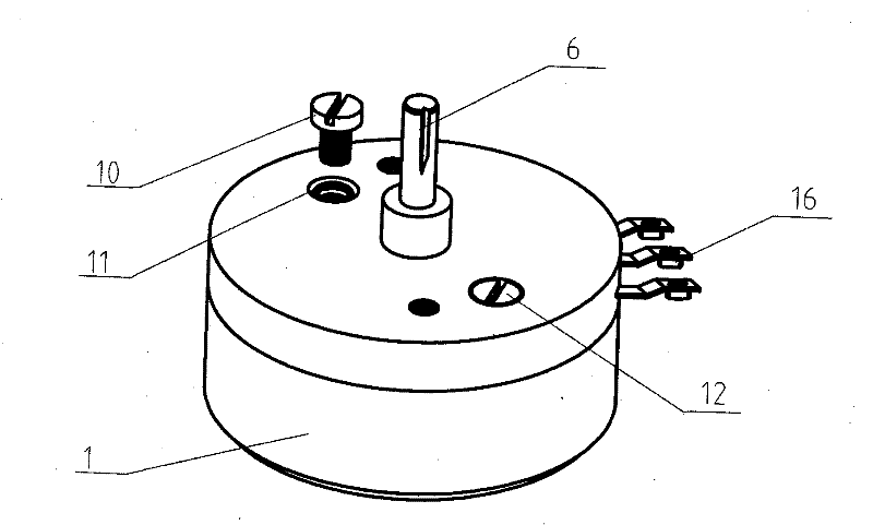 Oil-immersed sensor for locomotive