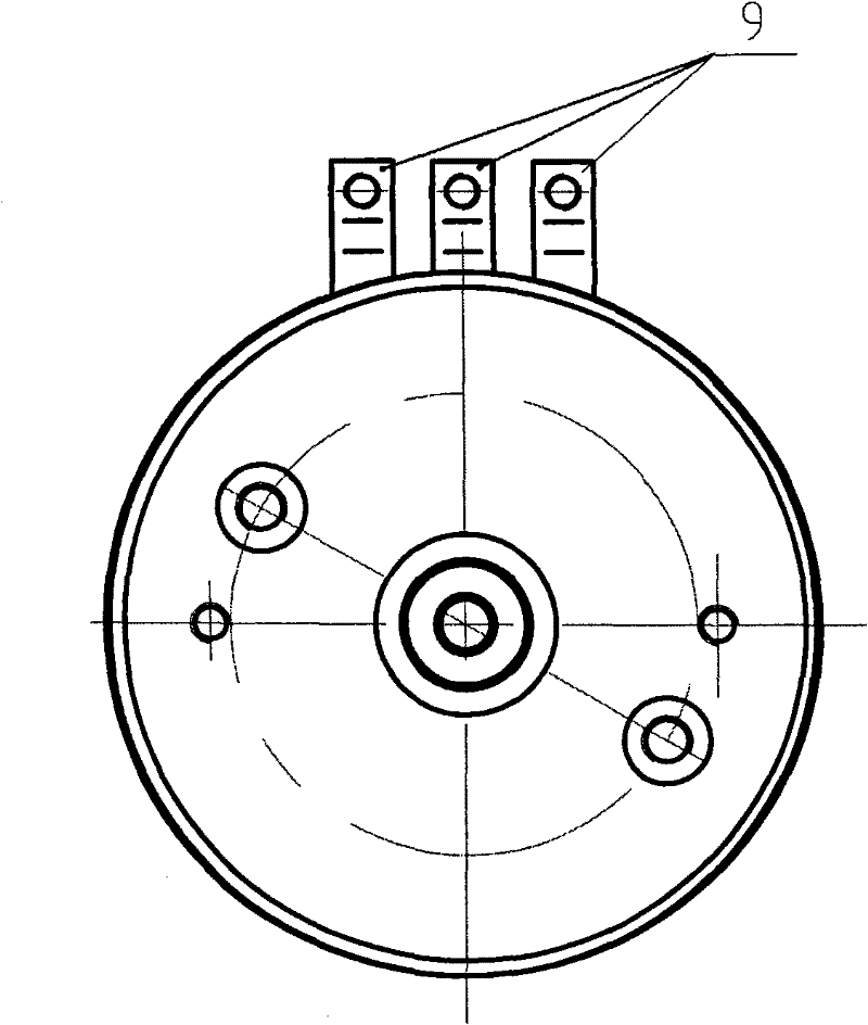 Oil-immersed sensor for locomotive