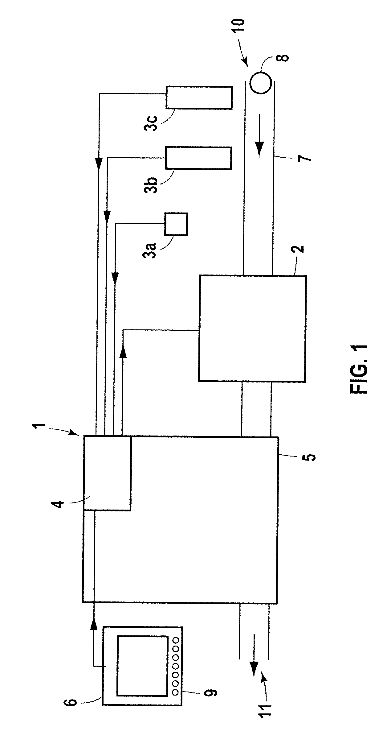 Device and method for drying containers